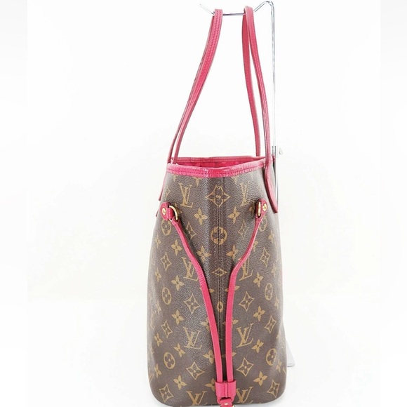 Louis Vuitton Monogram Brown and Pink Tote - Picture 3 of 11